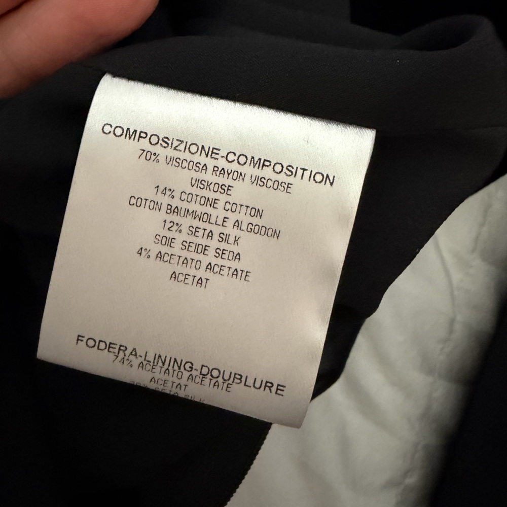 Gucci Black Velvet Dress size 40 - Picture 15 of 16